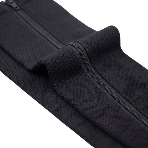 Dettaglio della zip - Covexia nero
