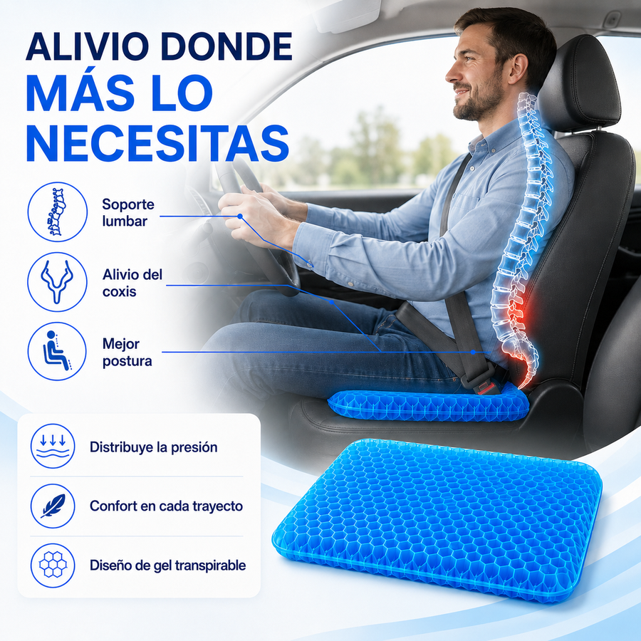 Cuscino in gel per il sedile dell'auto Covexia™